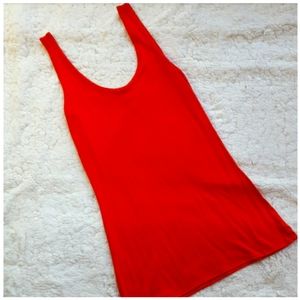 Revolver Burnt Orange Scoop Neck Tank